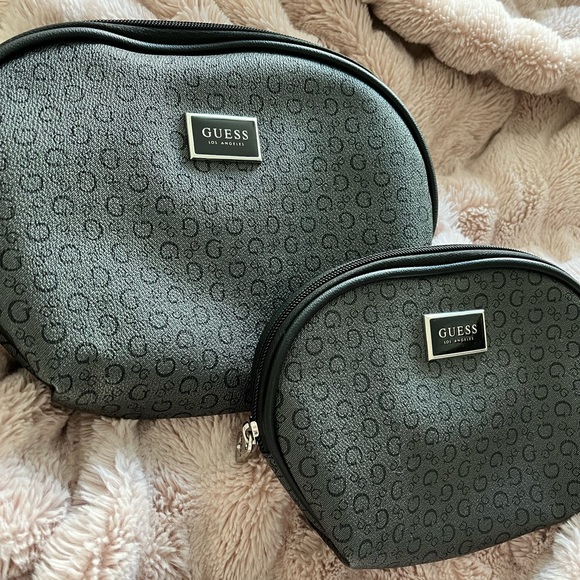 guess purse gray